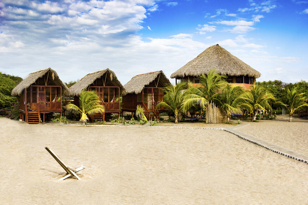Maison de plage exotique à la plage au Nicaragua, CA
 - Photo, image