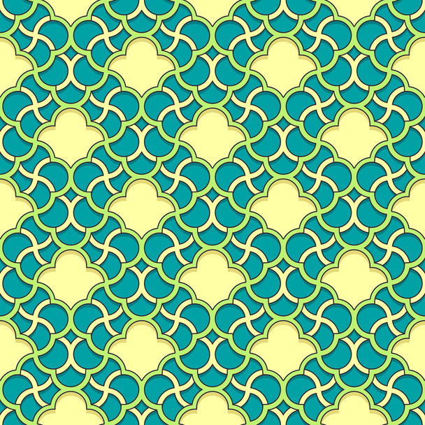 Arabic seamless ornament - Vector, Image