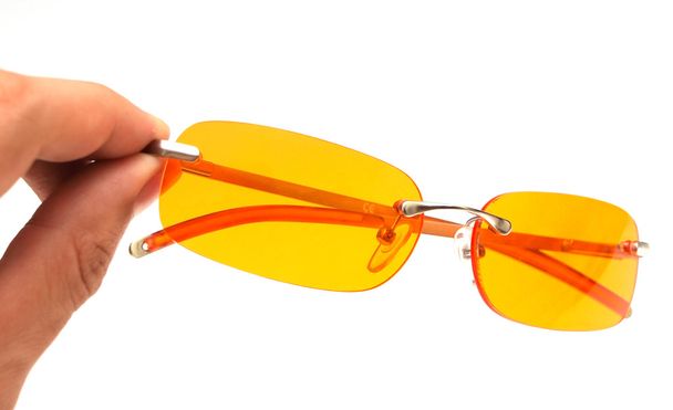 Yellow glasses - Foto, afbeelding
