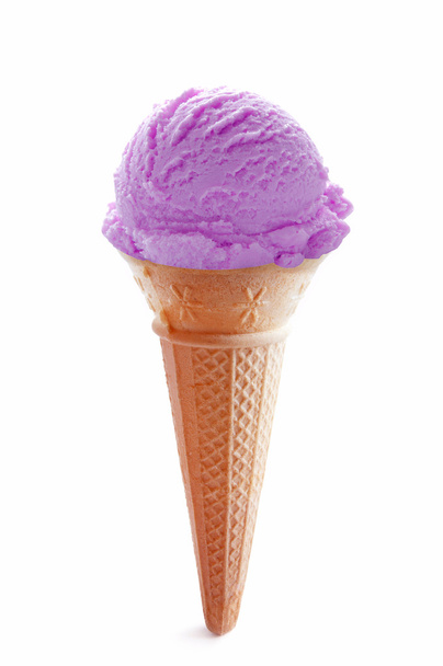 kužel zmrzliny borůvkový - Fotografie, Obrázek