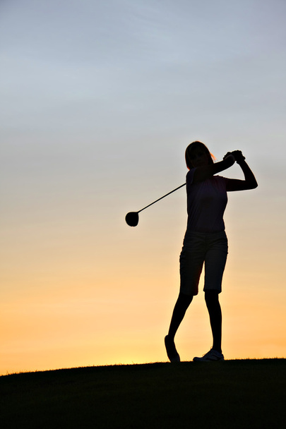 golfový švih - Fotografie, Obrázek