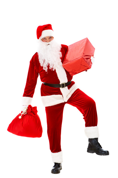 Santa with gifts - Φωτογραφία, εικόνα