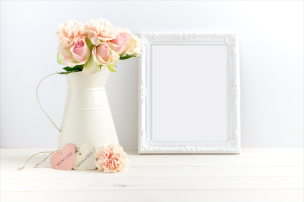 styled stock image with a white frame - Photo, Image