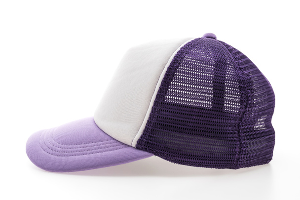 gorra de béisbol púrpura
 - Foto, Imagen
