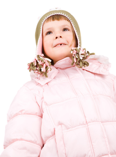 Child in winter clothes - Foto, afbeelding