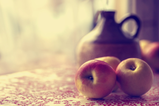 raw ripe apples  - Fotó, kép