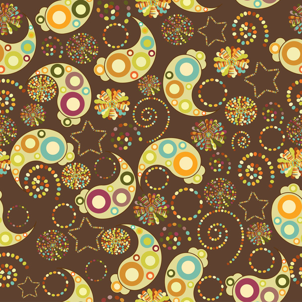 Seamless colourful pattern - Vector, Imagen