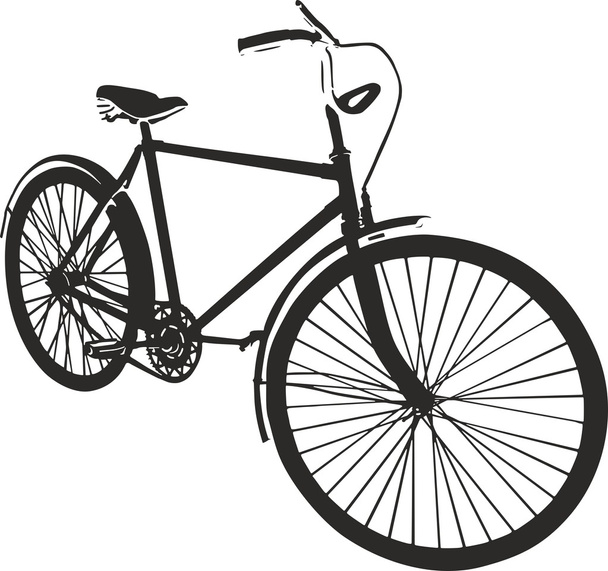 Fahrradvektorillustration - Vektor, Bild