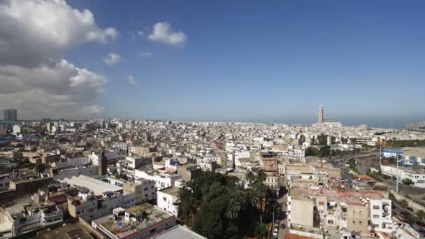 Hassan Ii mecsetre, Marokkó, Észak-Afrika - Felvétel, videó