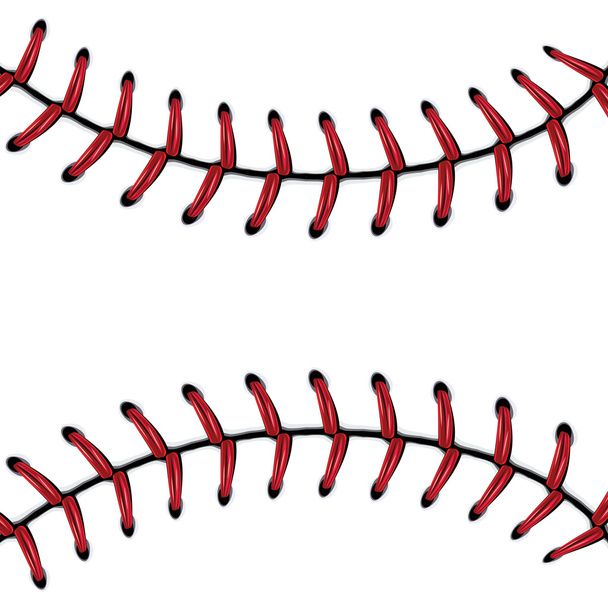 Baseball csipke háttér - Vektor, kép