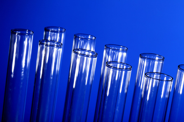 Glass chemistry tubes - Foto, immagini