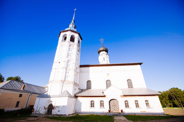 Resurrection (Voskresensky) cathedral in Suzdal in winter. Golde - Fotó, kép