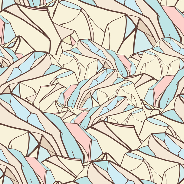 geometric seamless pattern.background with abstract mountains - Vektör, Görsel