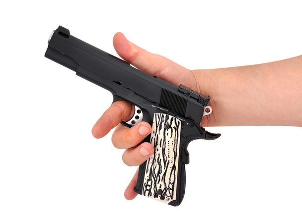 Handgun in hand - Zdjęcie, obraz