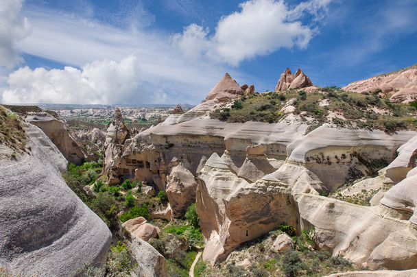 Rocce in forma di enorme valle falli Amore, Cappadocia, Turchia
 - Foto, immagini