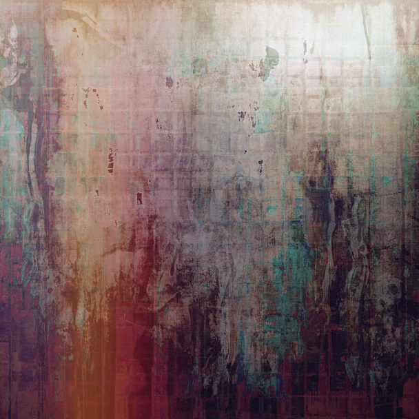 Abstract retro design composition. Stylish grunge background or texture with different color patterns - Fotó, kép