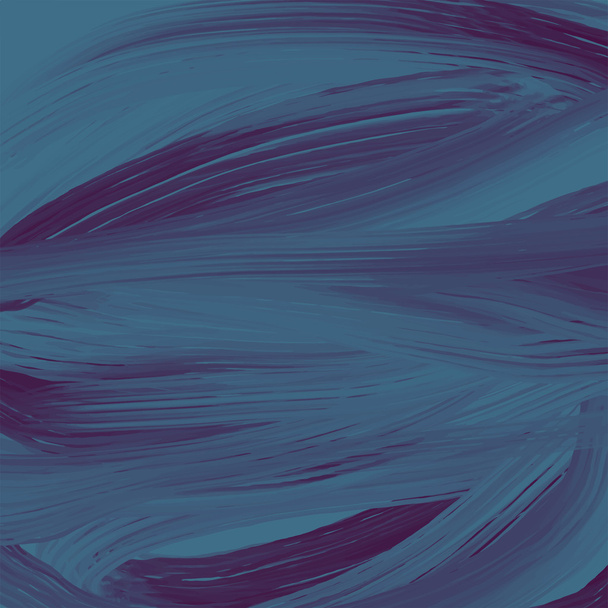 elegantie hand getrokken penseel achtergrond, donker blauwe textuur, perfect voor sjabloon en brouchure - Vector, afbeelding