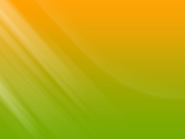 oranžovo zelené vlny pozadí lupi - Fotografie, Obrázek