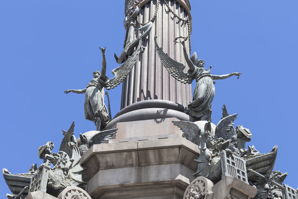 Dettagli di Columbus Monument, Barcellona, Spagna
. - Foto, immagini