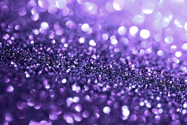 smooth blur purple glitter bokeh texture abstract background - Фото, зображення