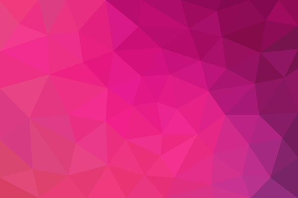 růžové a fialové abstraktní pozadí trojúhelníků nízké poly - Fotografie, Obrázek