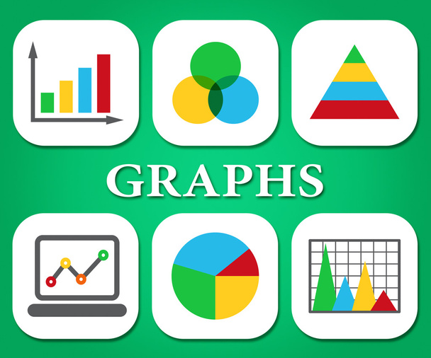 Graphs Charts Means Infochart Statistics And Forecast - Photo, Image