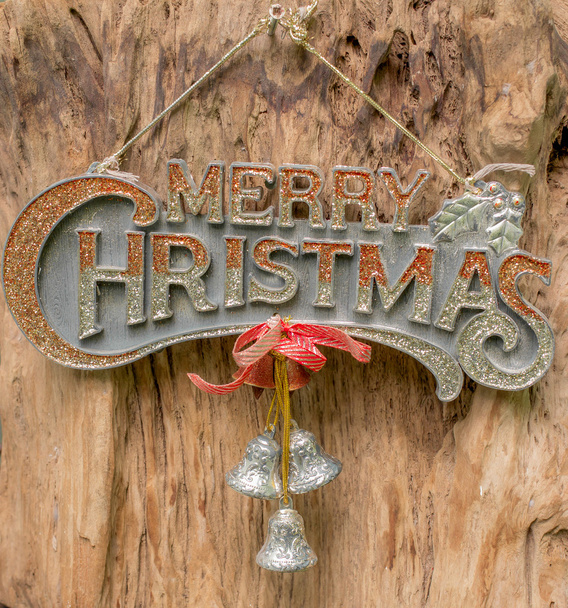 régi karácsonyi lefagy a fa - Fotó, kép