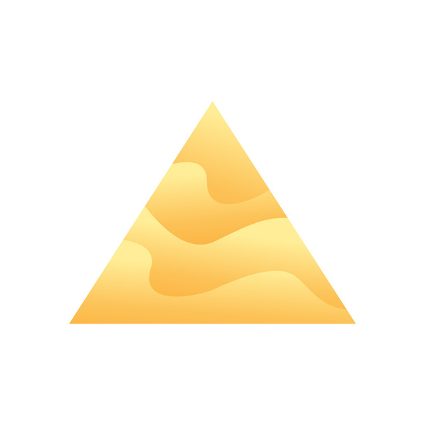 Abstract Triangle illustration. Creative Design logo. - Vektör, Görsel