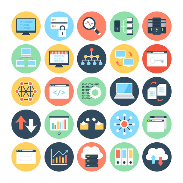 Data Science Vector Icons 2 - Vector, afbeelding