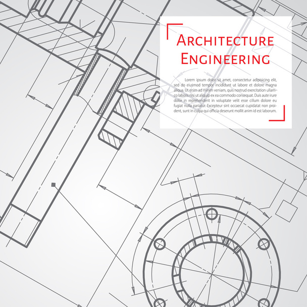 Ilustración de ingeniero o arquitecto
 - Vector, imagen