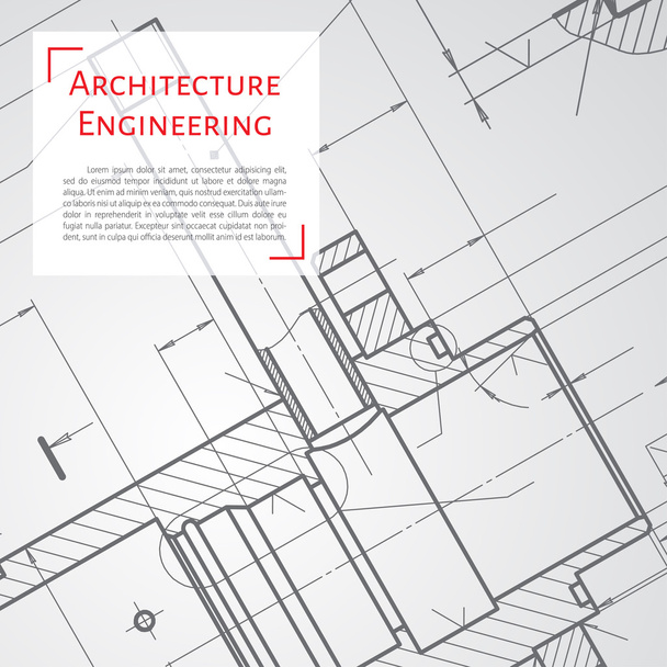 Engineer or architect illustration - Vector, Image