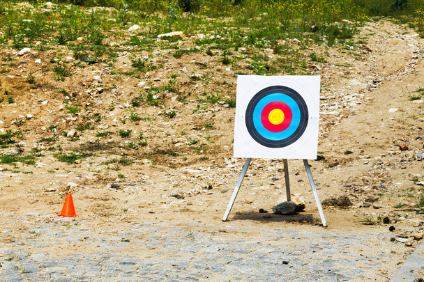 Outdoor empty portable target  - Photo, Image