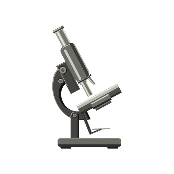 Microscope icon in cartoon style - Vektori, kuva