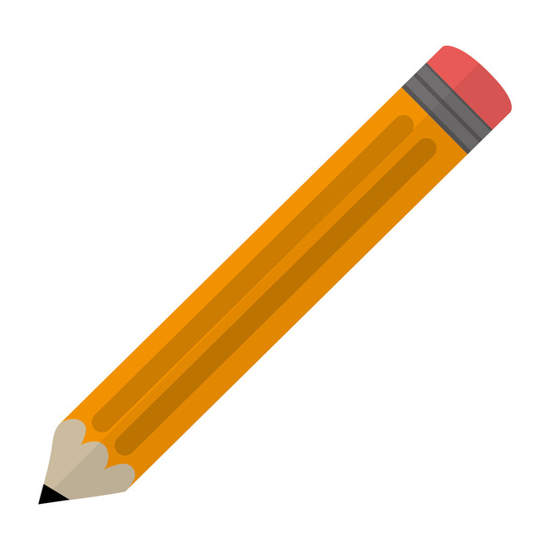 pencil , Vector illustration - Vetor, Imagem