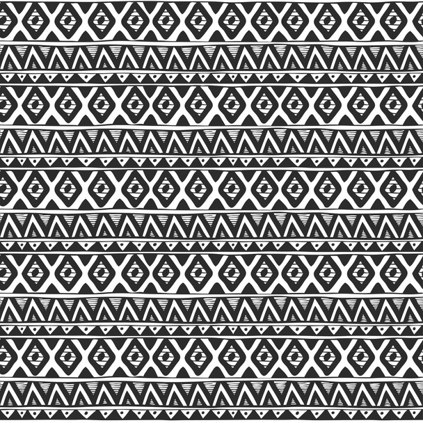 Adorno sin costuras de rombos y triángulos elementos geométricos i
 - Vector, Imagen