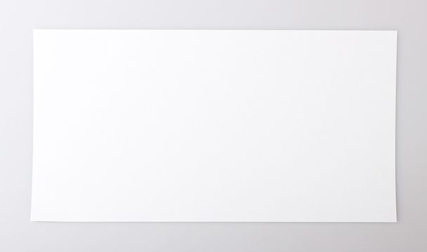 horizontal single white sheet of paper - Fotó, kép
