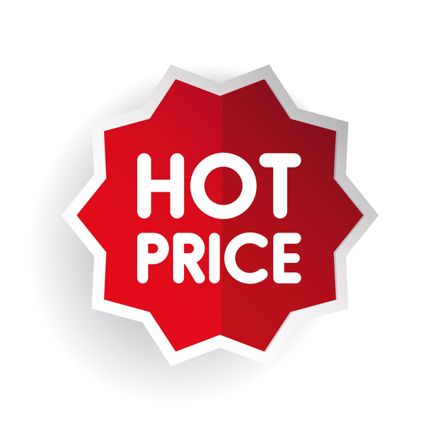 Hot Price sticker vector - Vector, Image
