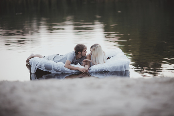portrait of young couple in love - Photo, Image