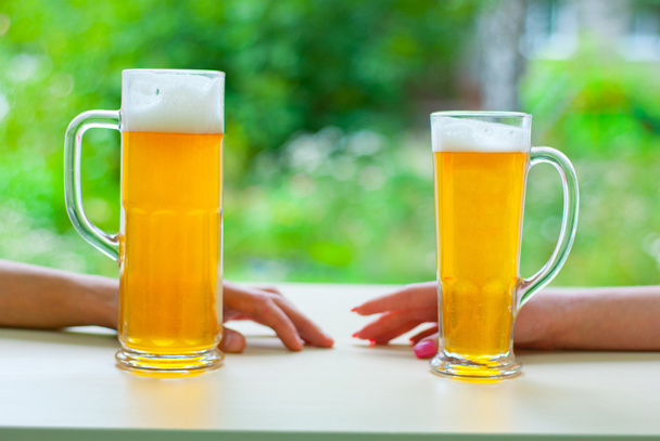 Beer glasses - Foto, afbeelding