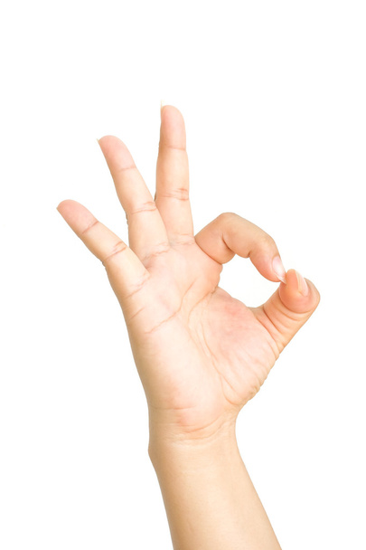 Hand in ok sign - Photo, Image