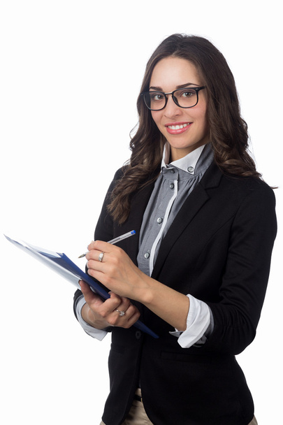 Portrait of a smiling business woman - Photo, Image