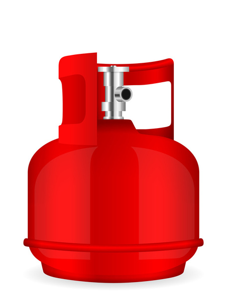Propane gas cylinder - Вектор, зображення