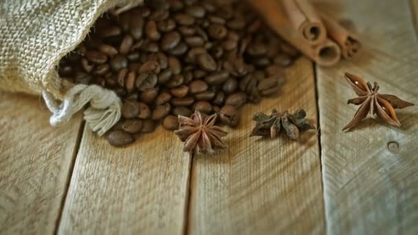 The coffee beans. - Footage, Video