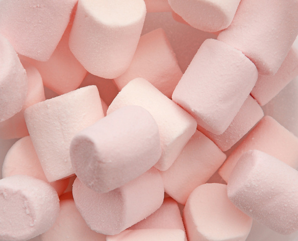 marshmallows close up for background. - Photo, Image