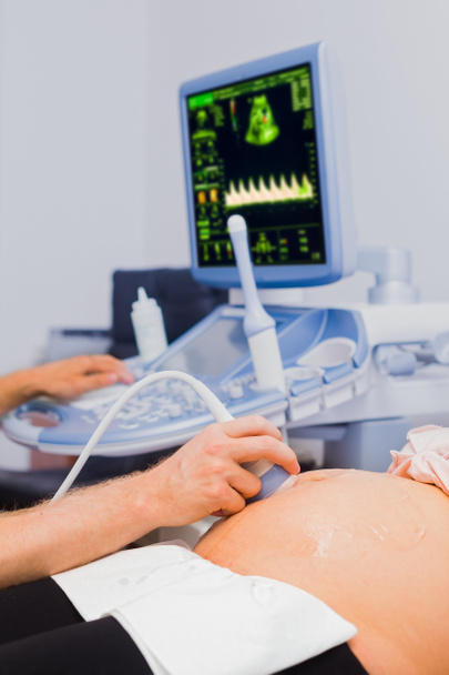 Gynecologist ultrasound consultation - Photo, Image