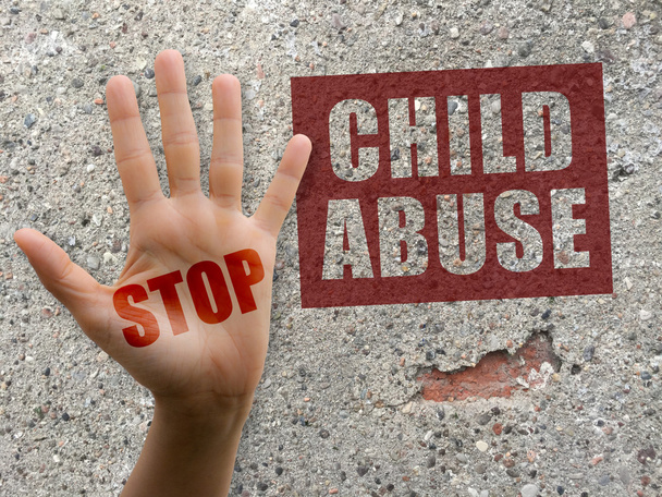 Σταματήστε την κακοποίηση των παιδιών - Φωτογραφία, εικόνα