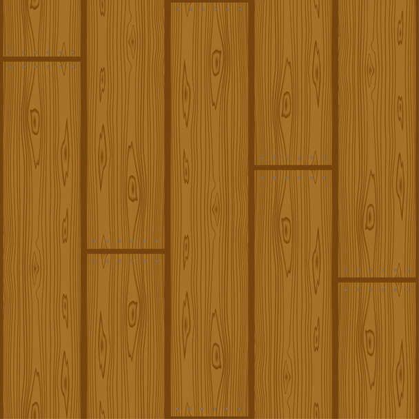 Wooden boards seamless texture - Vector, Image