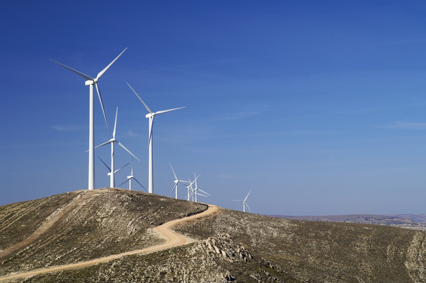 энергия ветра - Фото, изображение