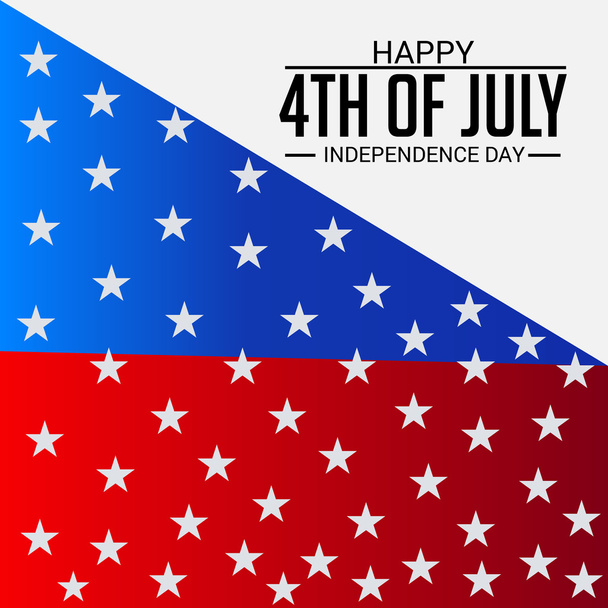 U.S.A. Independence Day - Вектор,изображение