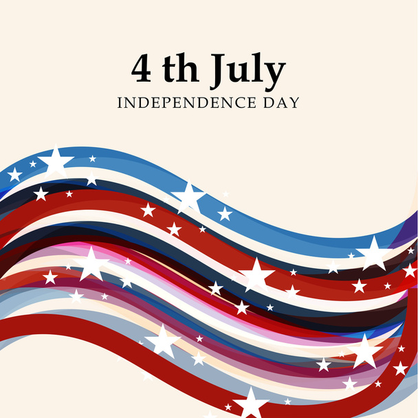 U.S.A. Independence Day - Διάνυσμα, εικόνα